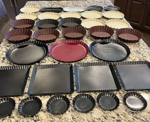 Lot tin plates - of, (33)