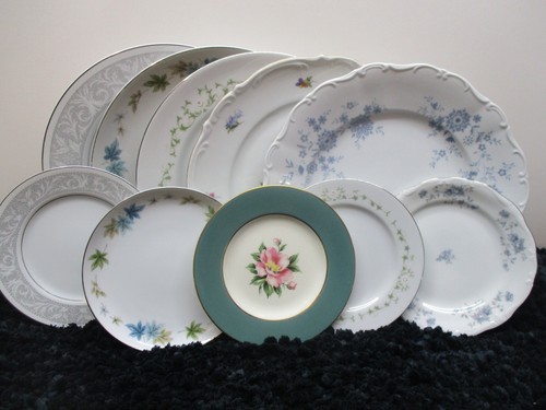 Vtg mismatched china - mismatched, (5)